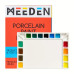 MEEDEN 18-Well Rectangle Porcelain Artist Paint Palette
